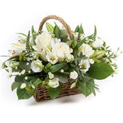 Classic White Basket